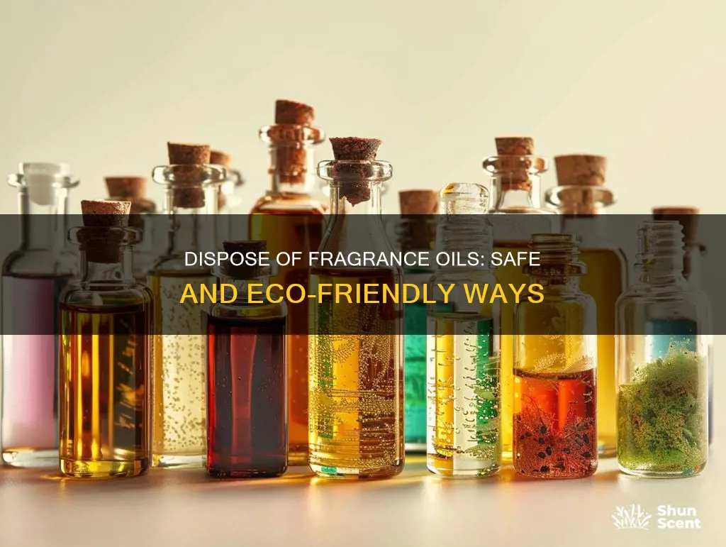 how to discard fragrance oils