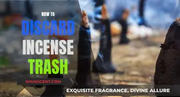 Incense Trash: Safe Disposal Methods for Your Home