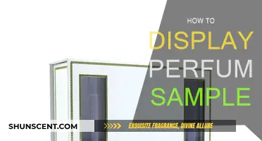 Displaying Perfume Samples: Creative Ways to Entice Customers