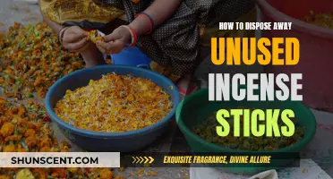 Dispose of Incense Sticks Safely and Respectfully