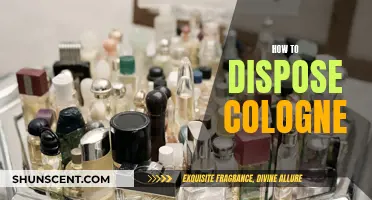 Dispose of Your Cologne the Right Way