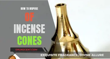 Dispose of Incense Cones Safely and Effectively