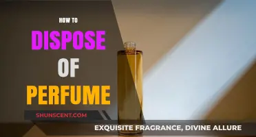 The Right Way to Dispose of Perfume