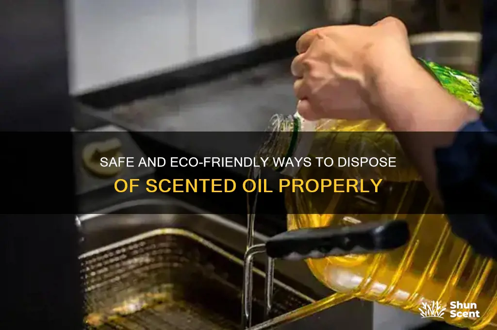 how to dispose of scented oil