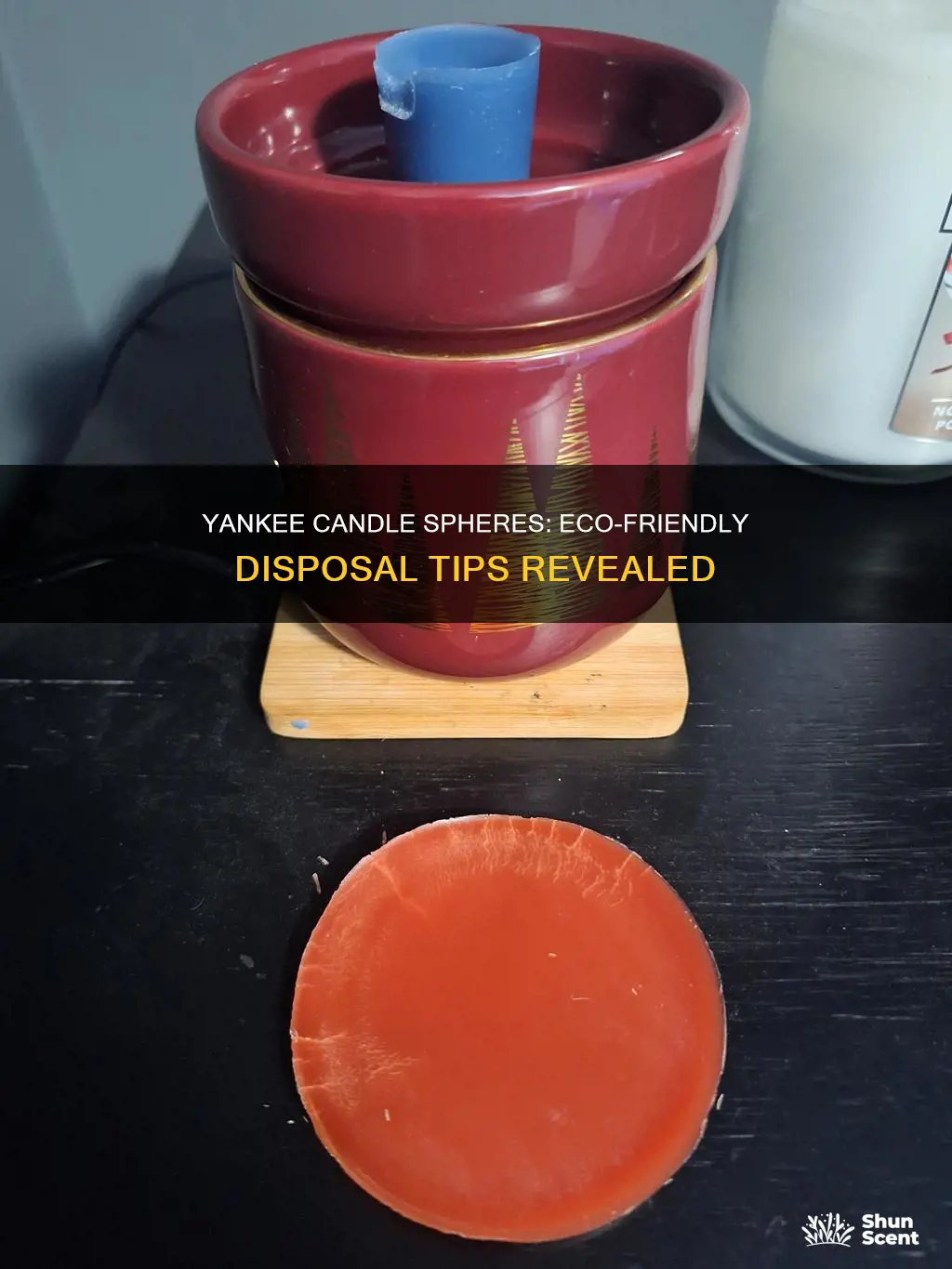 how to dispose of yankee candle fragrance spheres