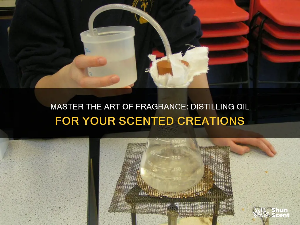 how to distill fragrance oil