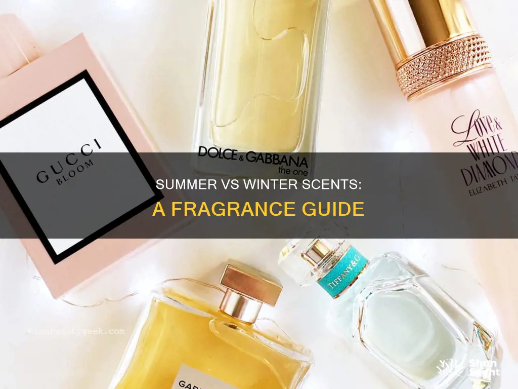how to distinguish summer and winter fragrances
