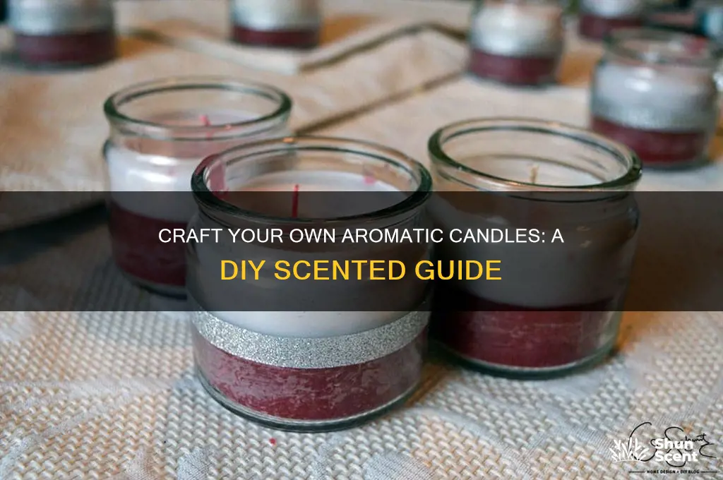 how to diy scented candles