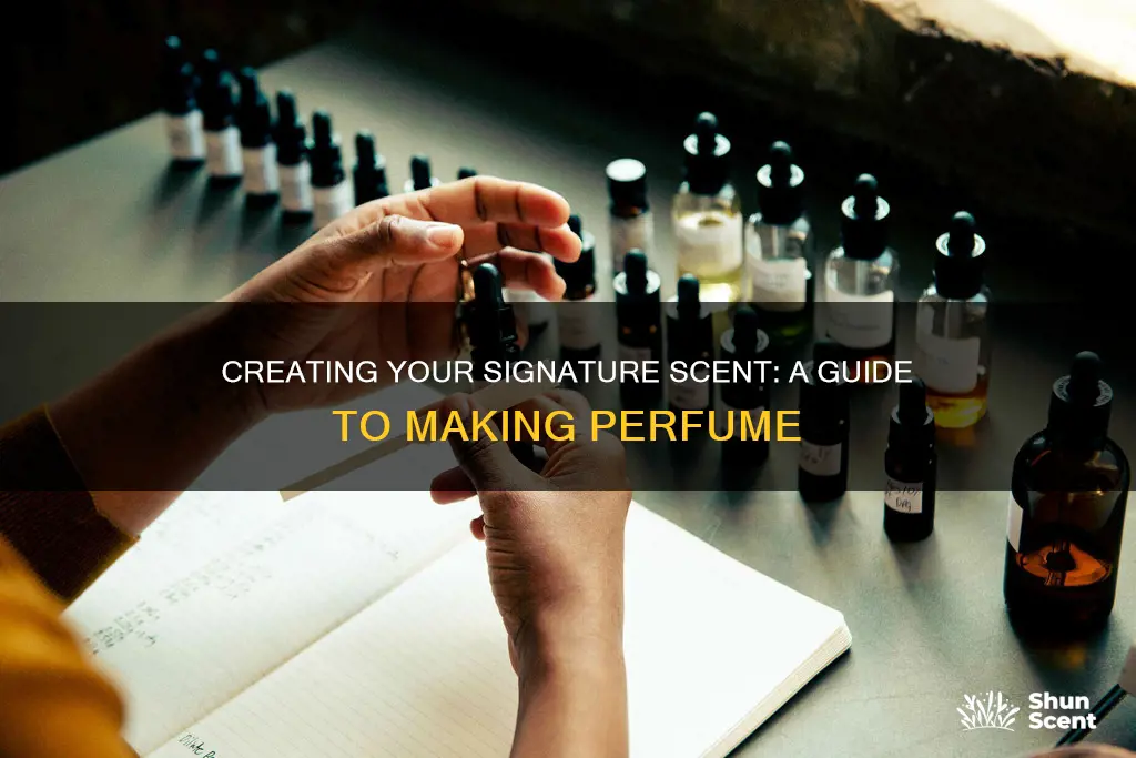 how to do a perfume