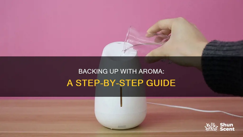 how to do backups with aroma backups