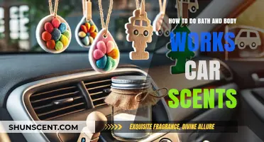DIY Car Fresheners: Recreate Bath & Body Works Scents Easily