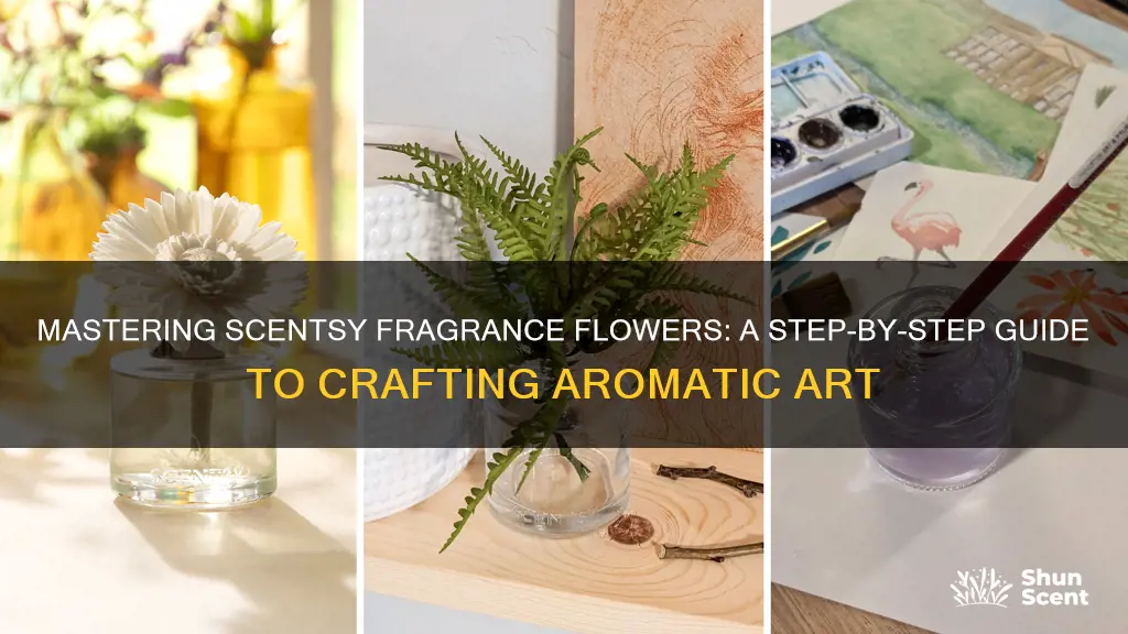 how to do scentsy fragrance flower