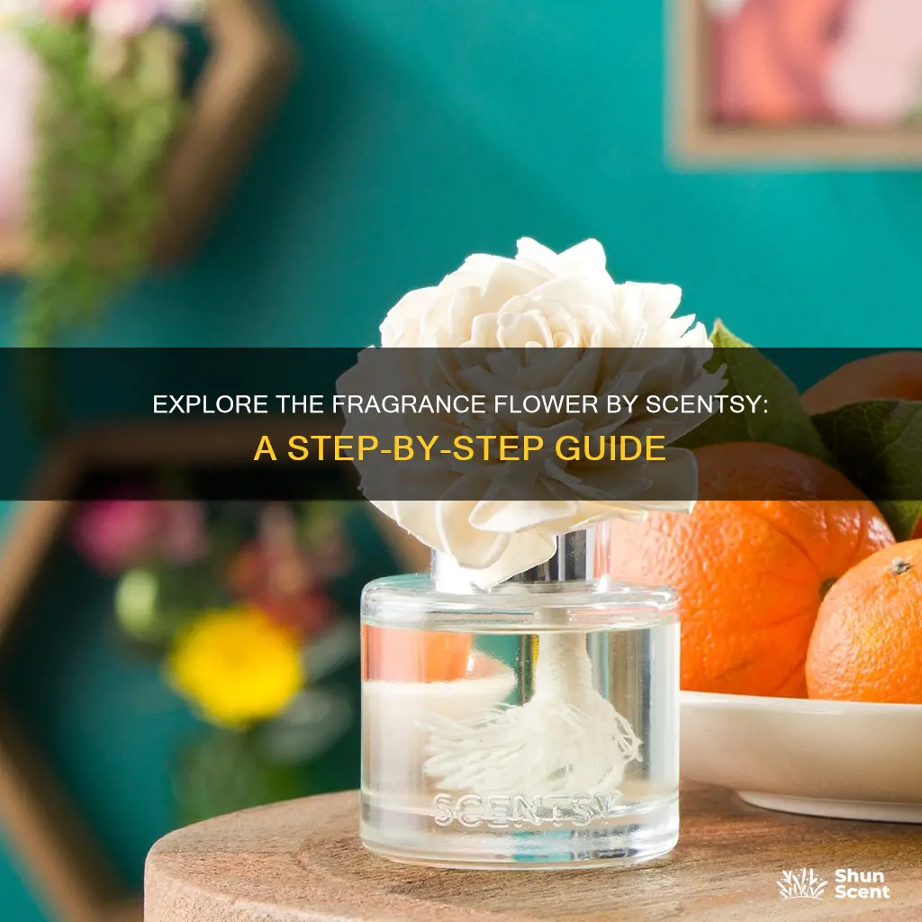 how to do scentsy fragrance flower