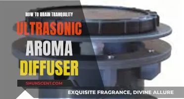 Draining the Tranquility Ultrasonic Aroma Diffuser: Step-by-Step Guide