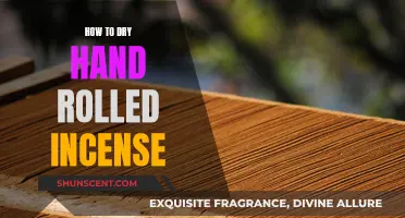Drying Hand-Rolled Incense: Best Techniques for Optimal Fragrance