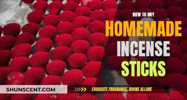 Drying Homemade Incense: Best Techniques for Optimal Fragrance
