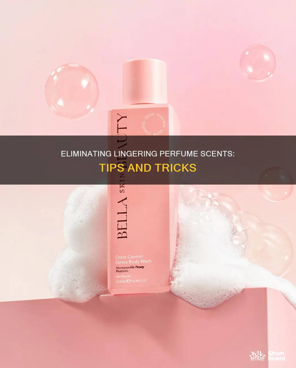 how to eliminate perfume odors