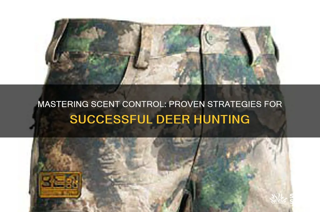 how to eliminate scent for deer hunting