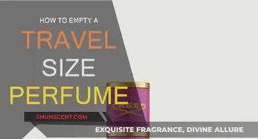 Travel Perfume: Easy Emptying Tricks and Tips