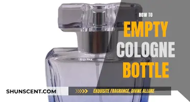 Emptying Cologne Bottles: A Step-by-Step Guide