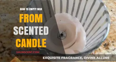 Easy Steps to Safely Remove Wax from Scented Candles