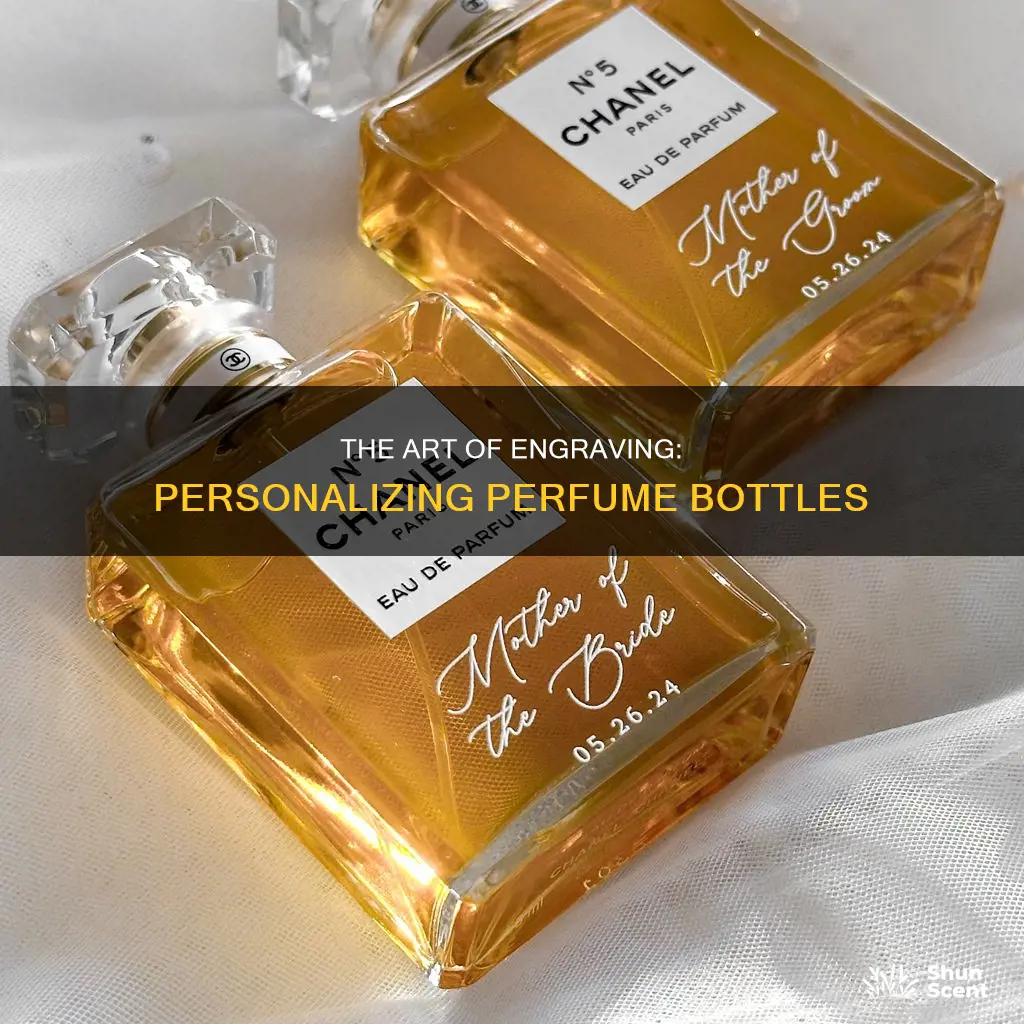 how to engrave perfume bottle