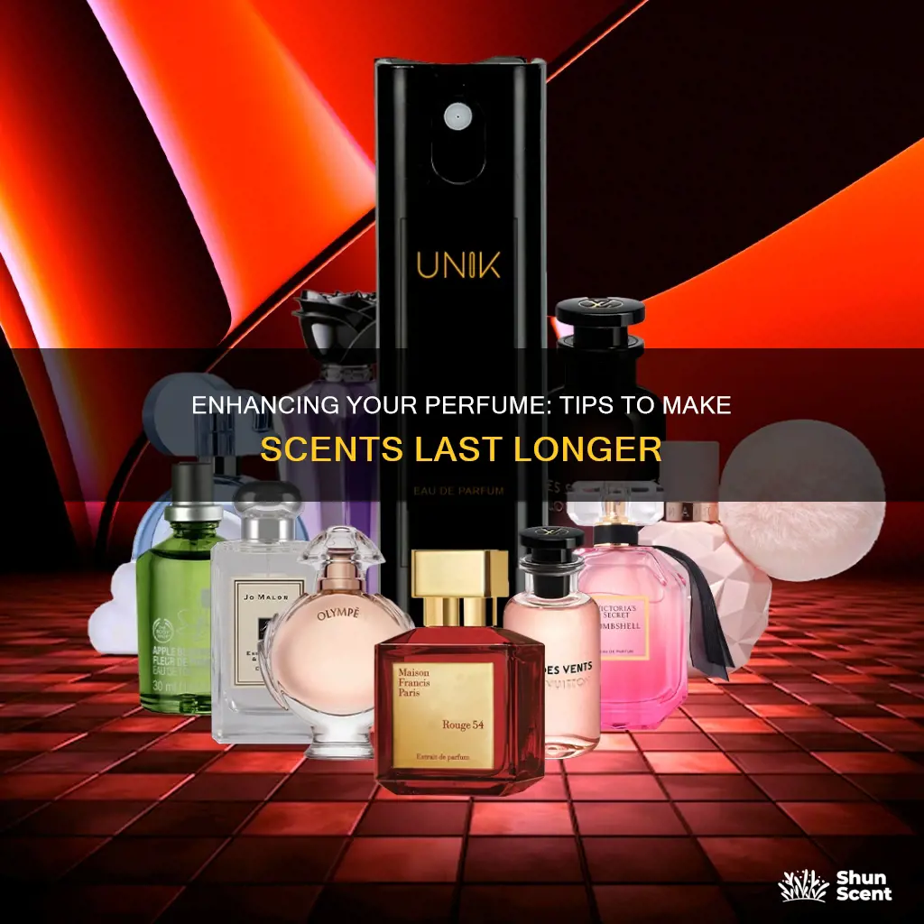 how to enhance perfume smell