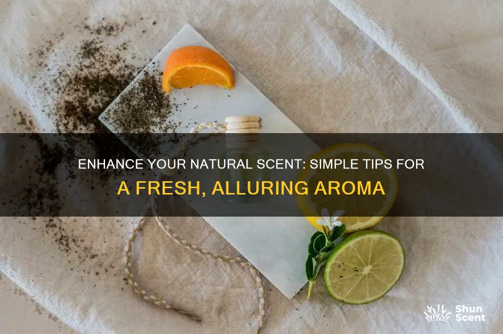 how to enhance your natural scent