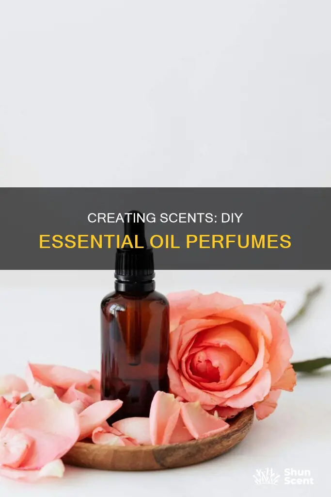how to experiment making essential oil perfumes