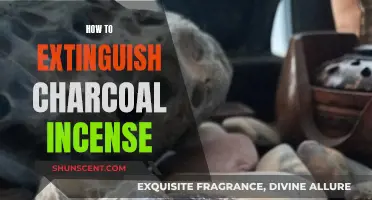 Extinguishing Charcoal Incense: Quick and Easy Methods