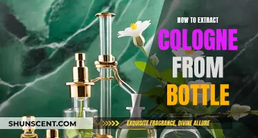 Extracting Cologne: Easy Methods to Retrieve Fragrance from Bottles