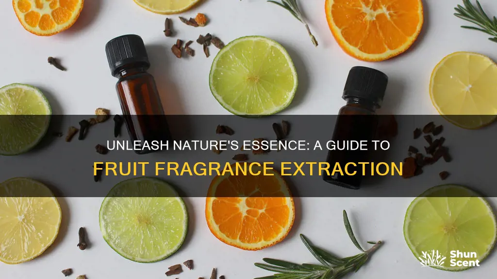 how to extract fragrance from fruit