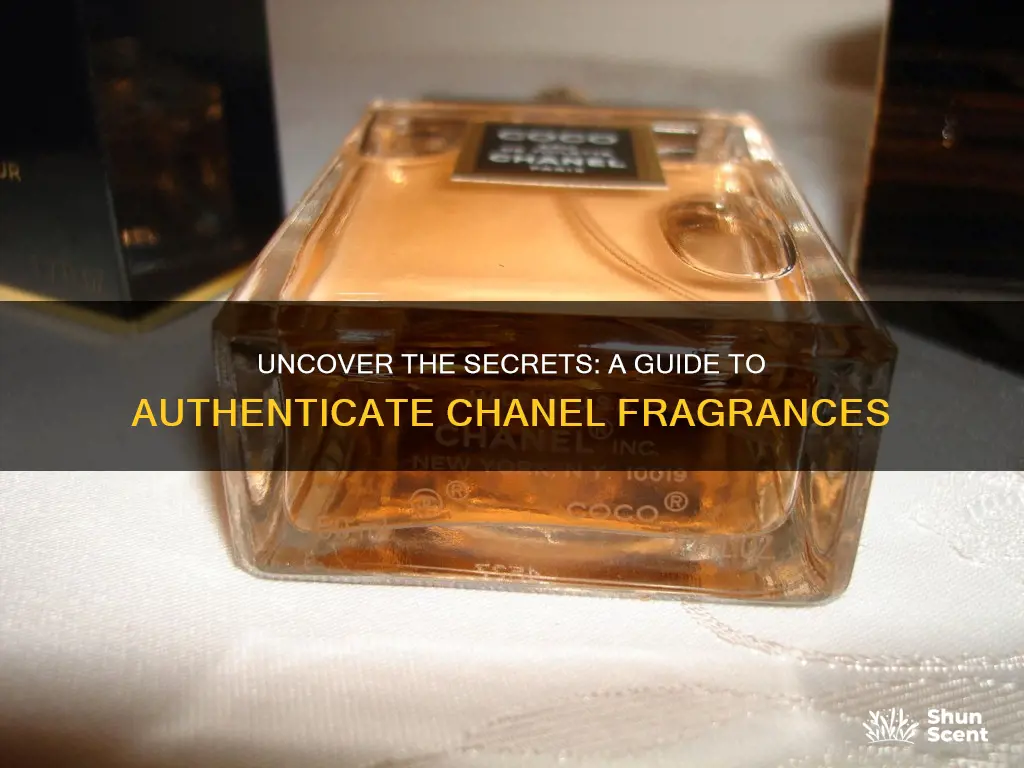 how to figure out if chanel fragrance is real