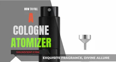 The Art of Filling a Cologne Atomizer