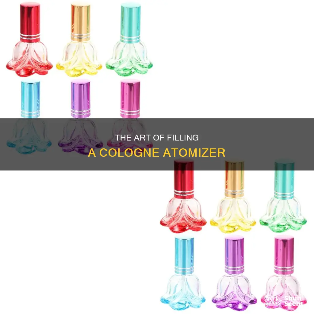 how to fill a cologne atomizer