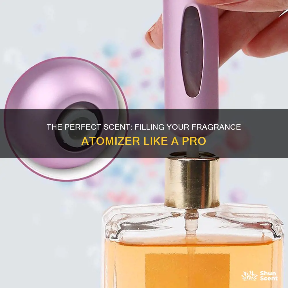 how to fill a fragrance atomizer