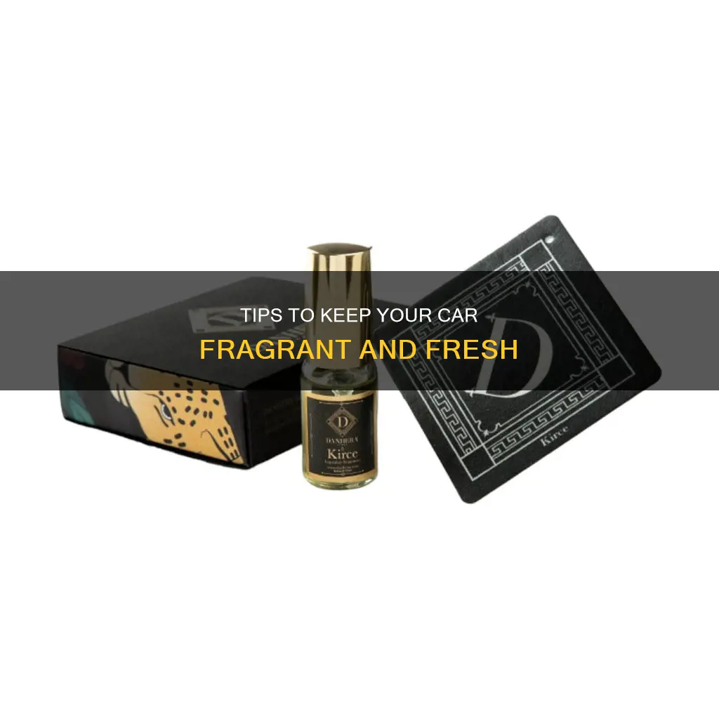how to fill car with fragrance