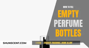 Filling Empty Perfume Bottles: A Creative Guide
