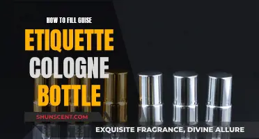 Refilling Etiquette Cologne Bottles: A Step-by-Step Guide