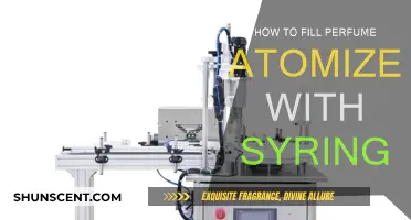 Filling Perfume Atomizers: Using Syringes for Precision