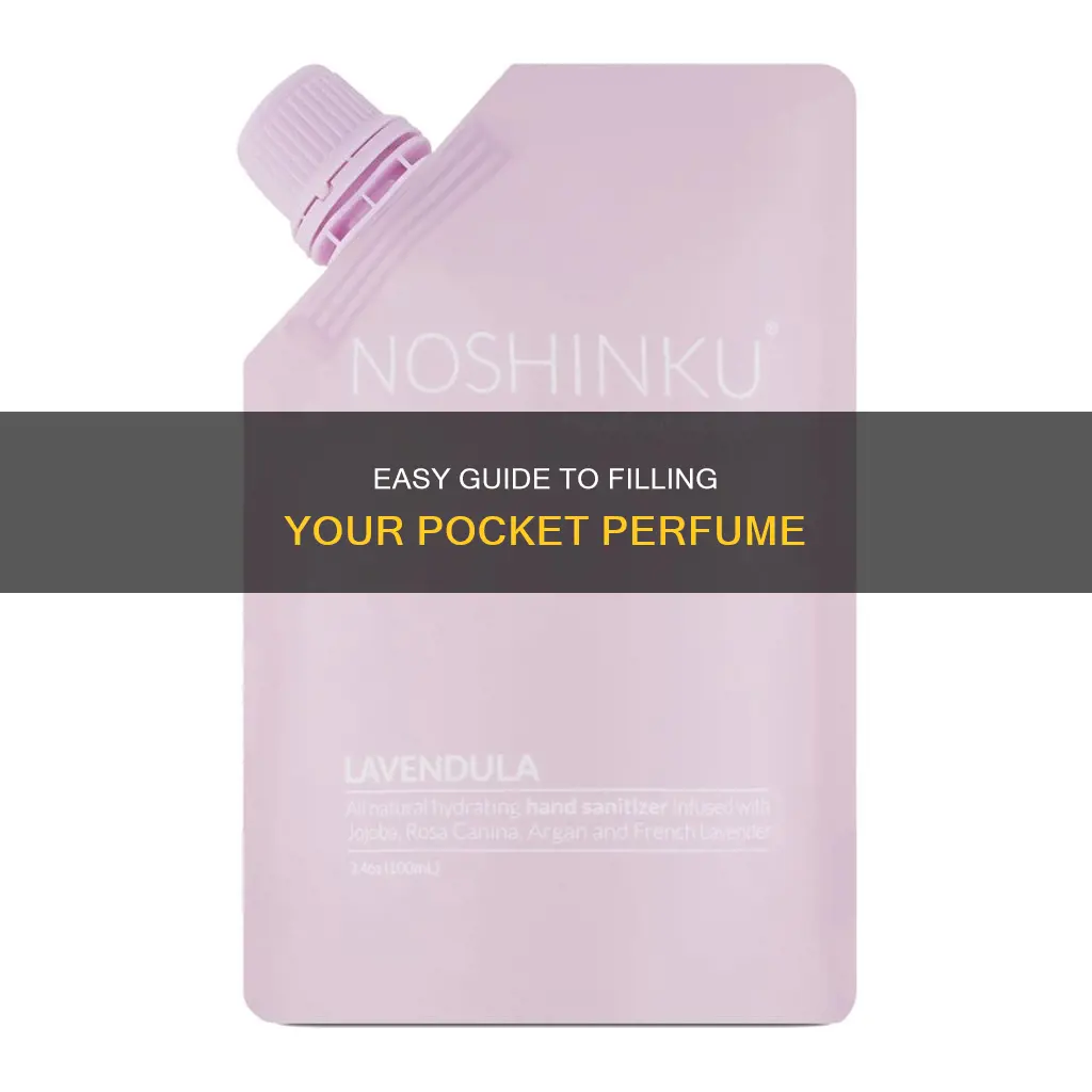 how to fill pocket perfume
