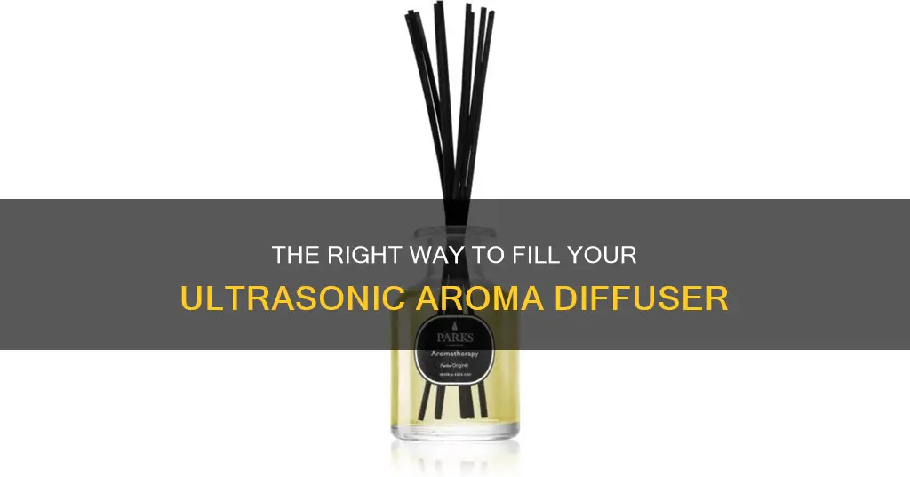 how to fill ultrasonic aroma diffuser