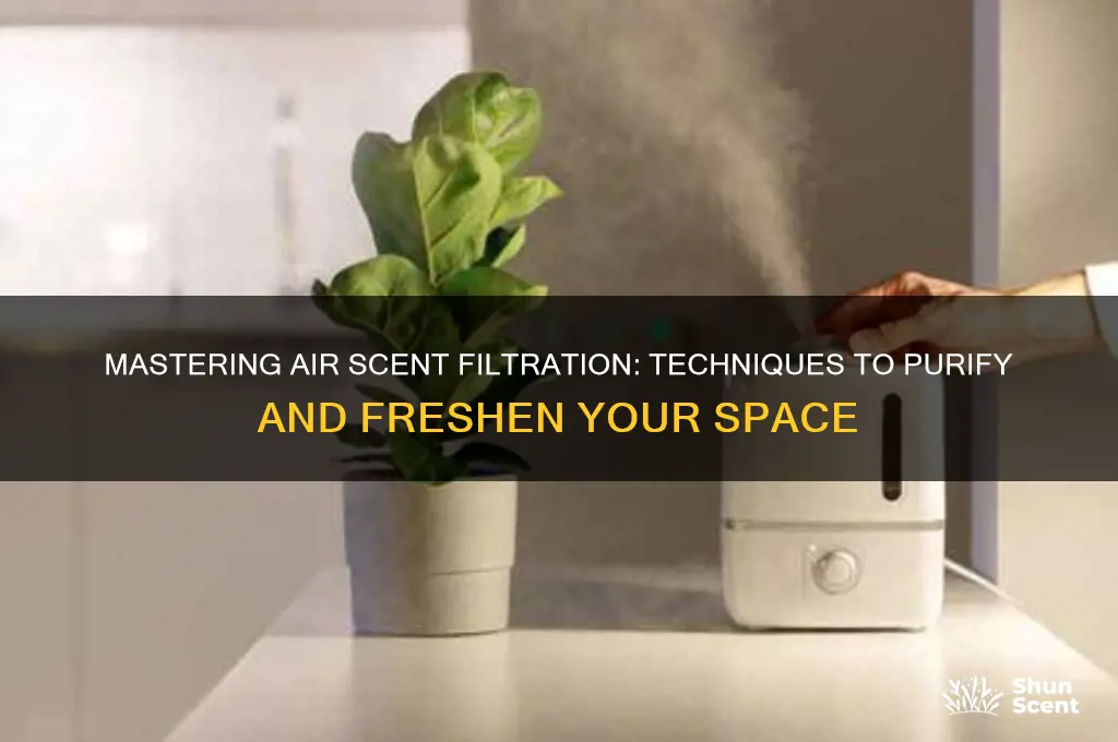 how to filter scent through the air