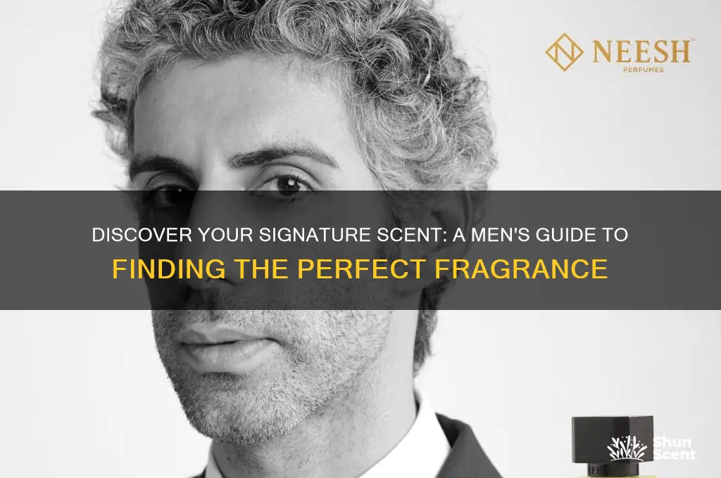 how to find a signature scent for men