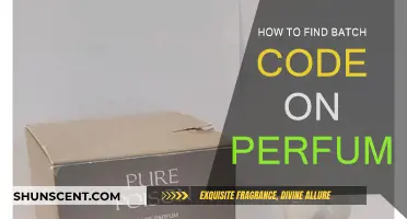 Where's the Batch Code? A Guide to Finding Perfume Codes