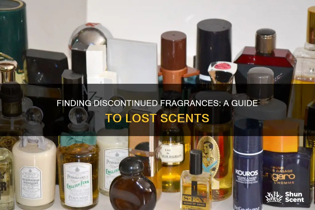 how to find discontinued cologne