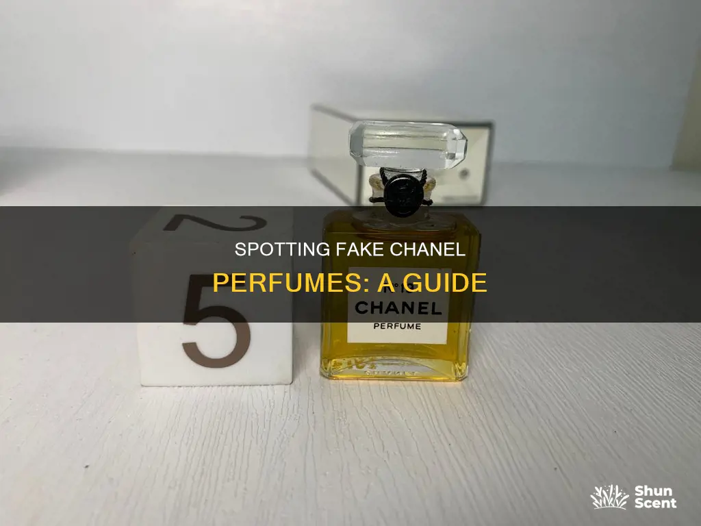 how to find out fake perfume chanel