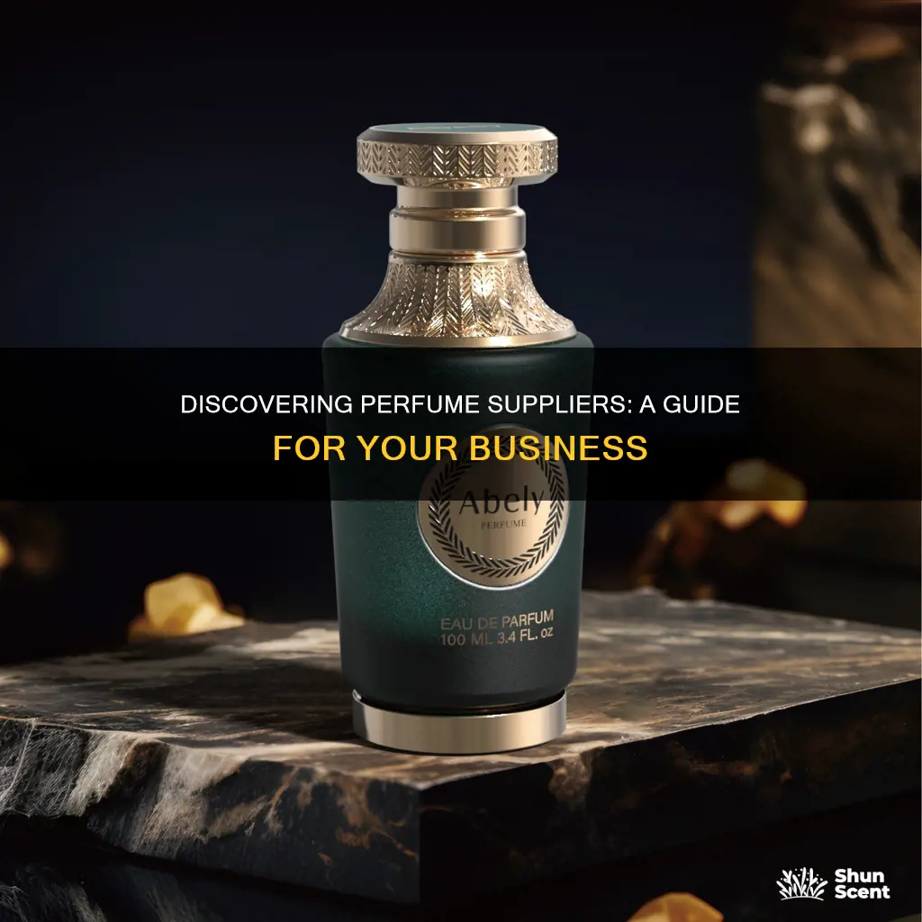 how to find perfume supliers for business