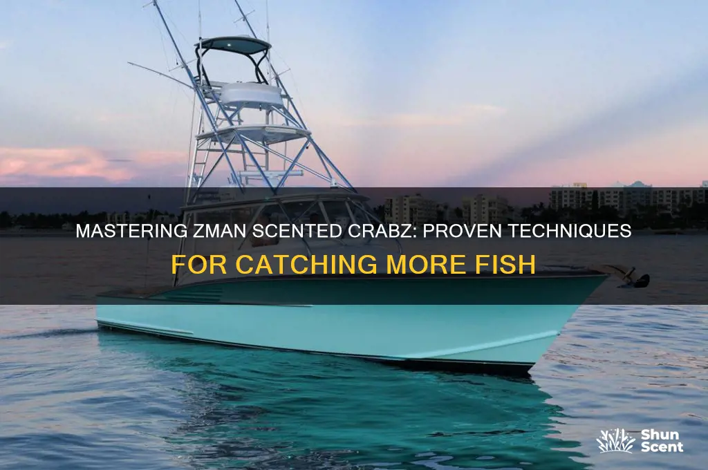 how to fish zman scented crabz