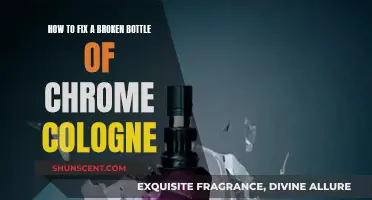 Fixing Chrome Cologne: Repairing a Scented Bottle